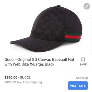 Authentic Gucci hat